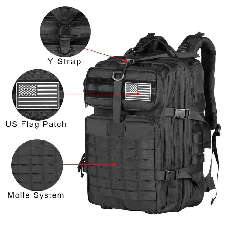 کوله پشتی تاکتیکال ۵۵ لیتری مدل Assault Military