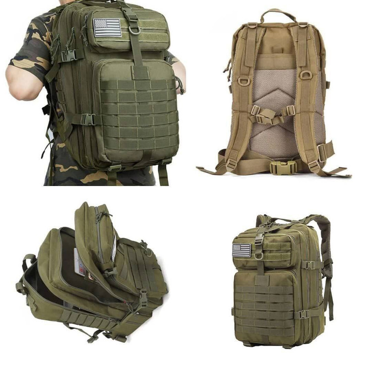 کوله پشتی تاکتیکال ۵۵ لیتری مدل Assault Military