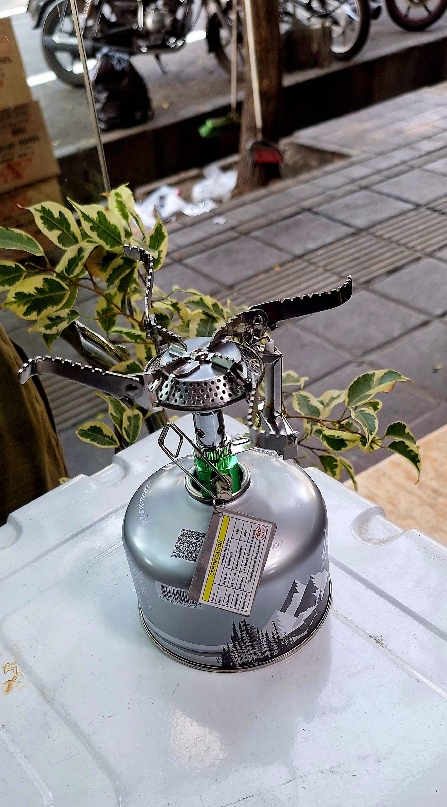 اجاق گاز کمپینگ فندک دار اسنو هاوک کد SN10-A4