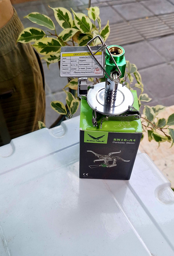 اجاق گاز کمپینگ فندک دار اسنو هاوک کد SN10-A4