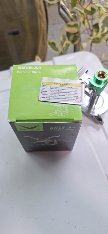 اجاق گاز کمپینگ فندک دار اسنو هاوک کد SN10-A4