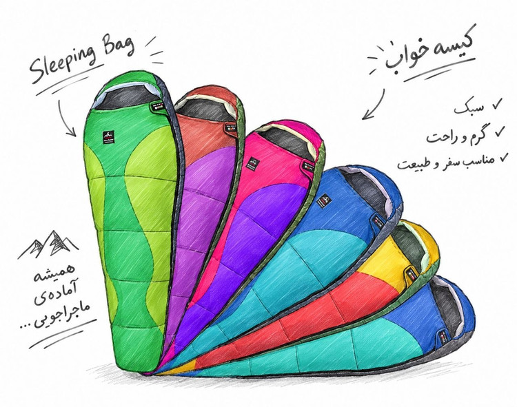 کیسه خواب جانقورتان JANQUTARAN 300